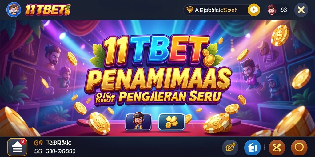 Screenshot gameplay <strong>11TBET</strong> menampilkan berbagai tema slot yang menarik.