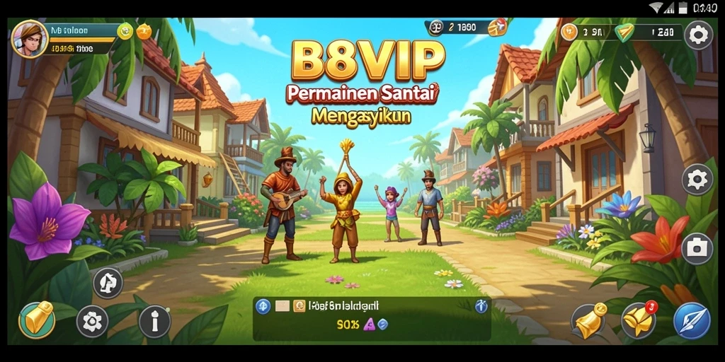 Tangkapan layar gameplay B8VIP yang menampilkan aksi seru dan tantangan menarik.