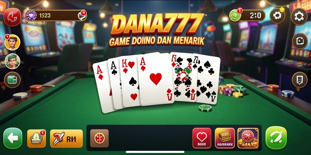 Screenshot utama DANA777 menampilkan gameplay yang menarik.