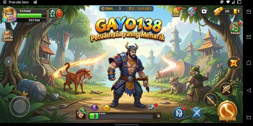 Screenshot GAYO138 menampilkan aksi gameplay simulasi yang seru.