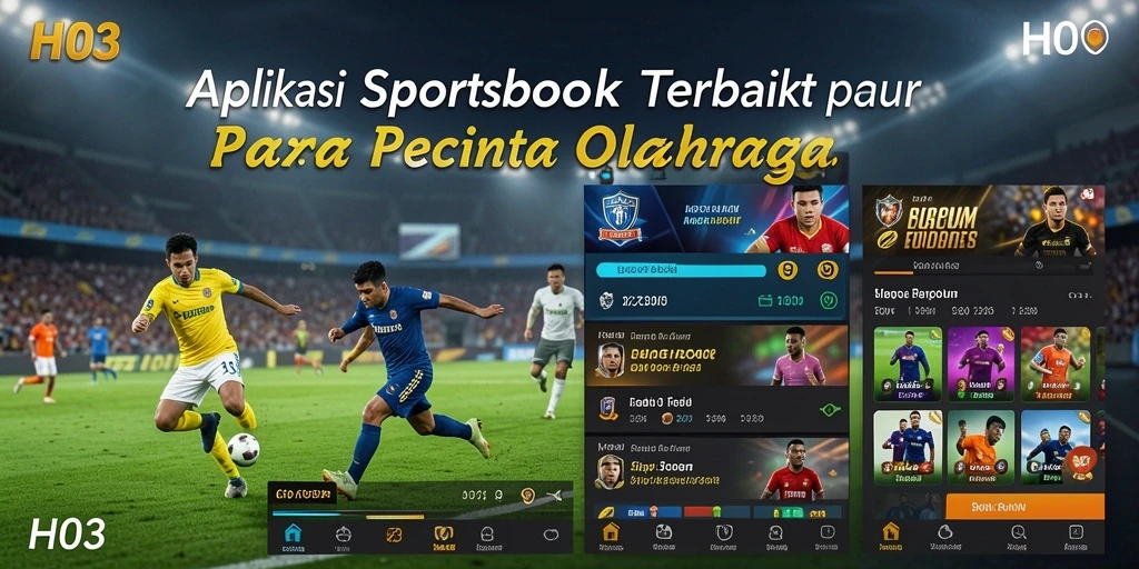 Tampilan gameplay H03 dengan penawaran taruhan olahraga yang menarik.