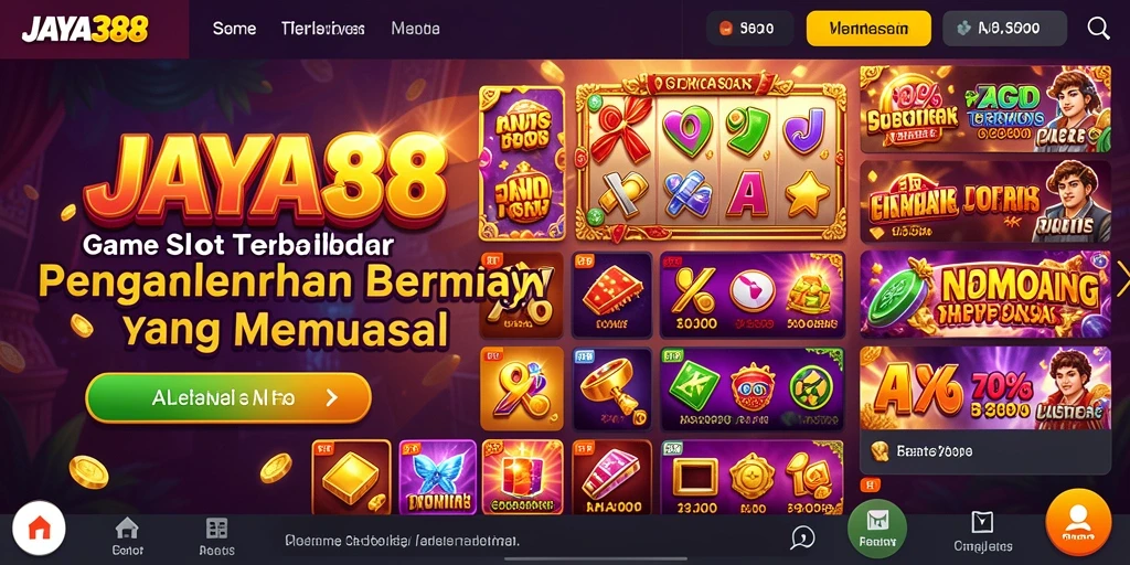 Tampilan gameplay seru dan menarik dari JAYA388 Slot.