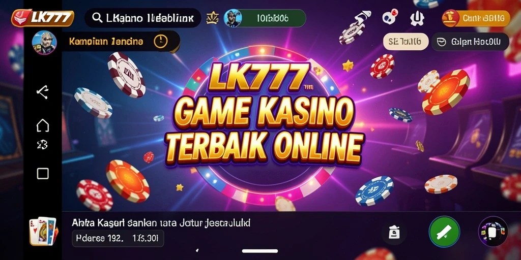 Menampilkan gameplay menarik dari LK777 dalam permainan Kasino.