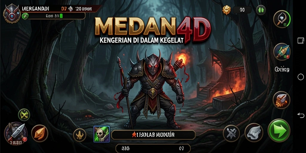 Gambaran gameplay menyeramkan dari MEDAN4D yang penuh ketegangan.