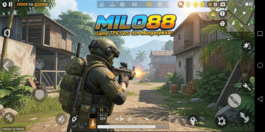 Tampilan gameplay menarik dari MILO88 dengan aksi seru.