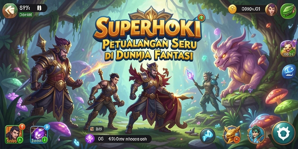 Tangkapan layar dari gameplay <strong>SUPERHOKI</strong> menunjukkan momen seru dalam petualangan.