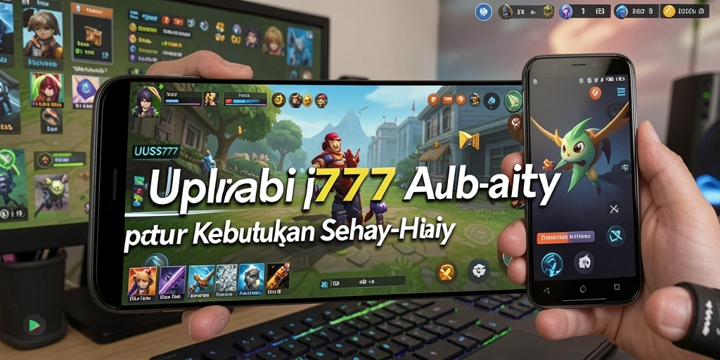 Tampilan antarmuka UUS777 yang sederhana dan mudah digunakan.